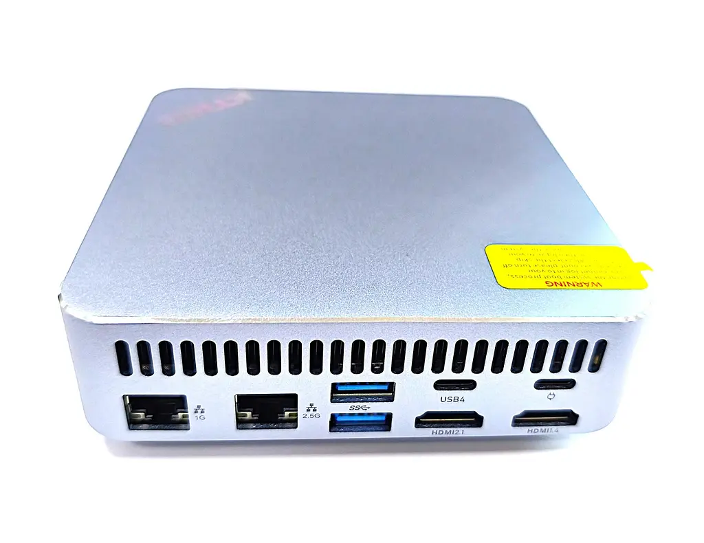 Мини компьютер неттоп KTHIN Mini PC MID3 Silver Core i5-1340P 12/16 16GB SSD 512GB Iris Xe Wi-Fi 6 2xHDMI 2xLAN - фото 3