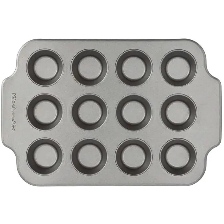 Форма для выпечки кексов KitchenAid 30х20х2.4 см на 12 шт. (CC006067-001) - фото 2