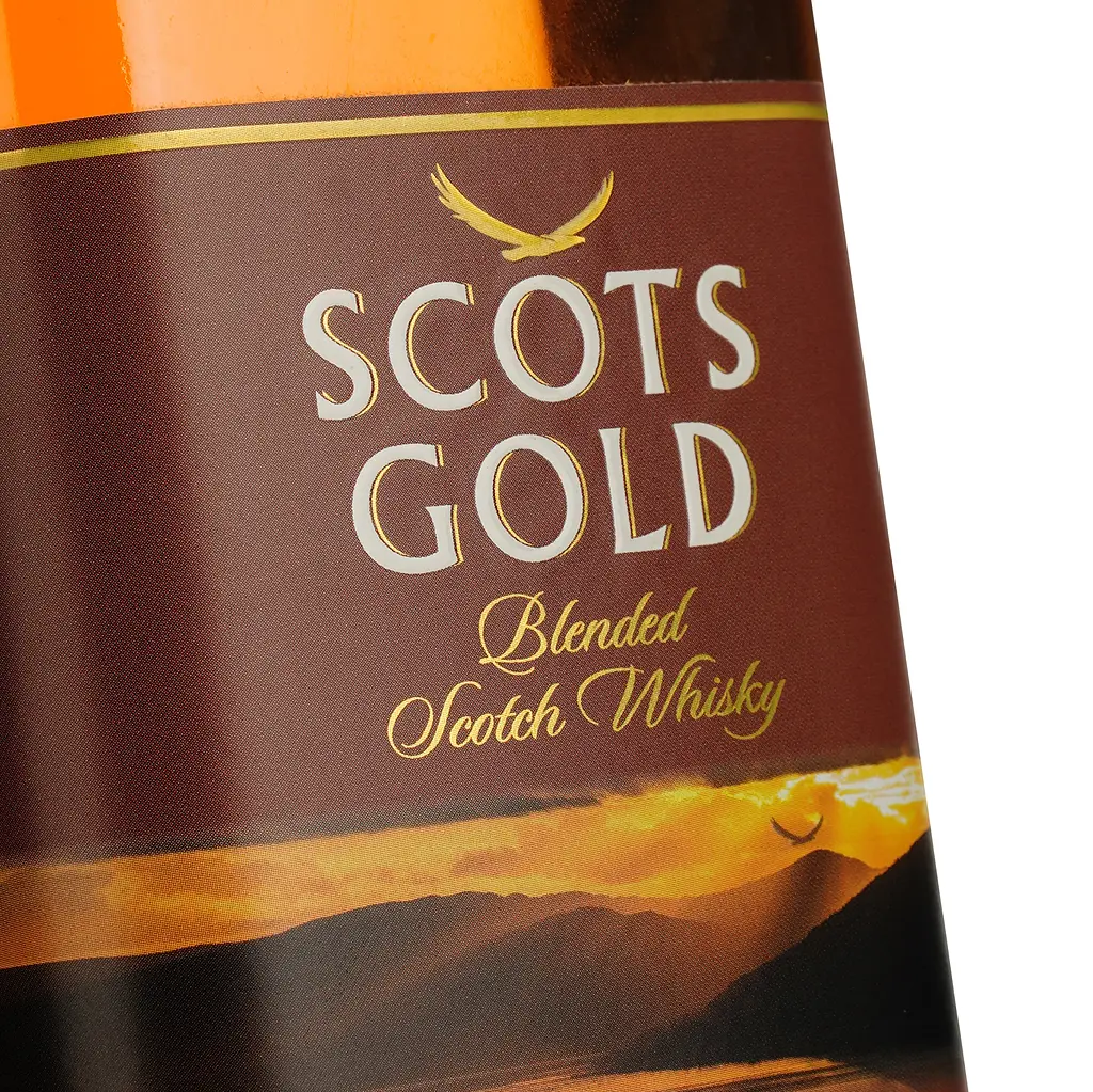Виски Scots Gold 12 yo Blended Scotch Whisky 40% 1 л - фото 3