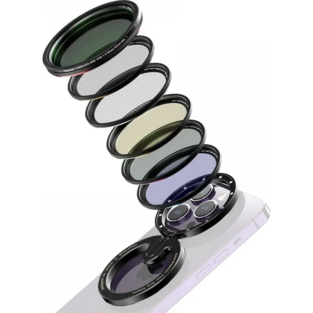 Набор фильтров для телефона Ulanzi HP-013 6в1 MagSafe VND CPL MagFilter [104154] - фото 10