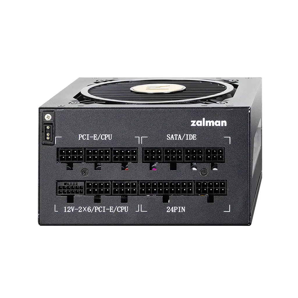 Блок питания Zalman Teramax 2 View (1000 Вт) 99%, 80+ Gold, 120 мм, 1xMB 24-контактный (18+10), 2xCPU (4+4-контактный), 3xMolex, 12xSATA, 4xPCIe 8-контактный (6+2) +5 В ARGB-кабель, полностью модульный - фото 9