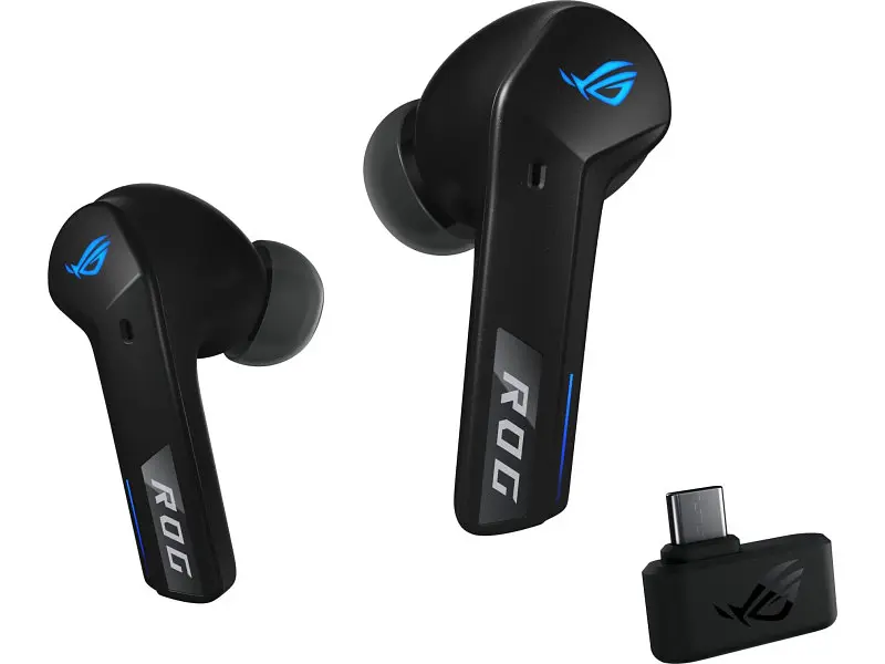 Компьютерная гарнитура Asus ROG Cetra True Wireless SpeedNova Black (90YH03Y0-BTUA00) - фото 2