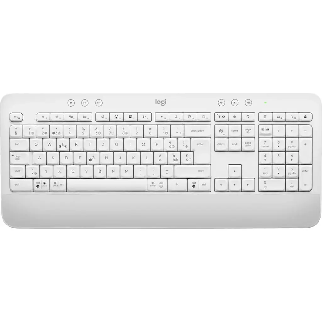 Комплект клавіатура + миша Logitech Signature MK650 Combo for Business Off-White [920-011032] [80175] - фото 4