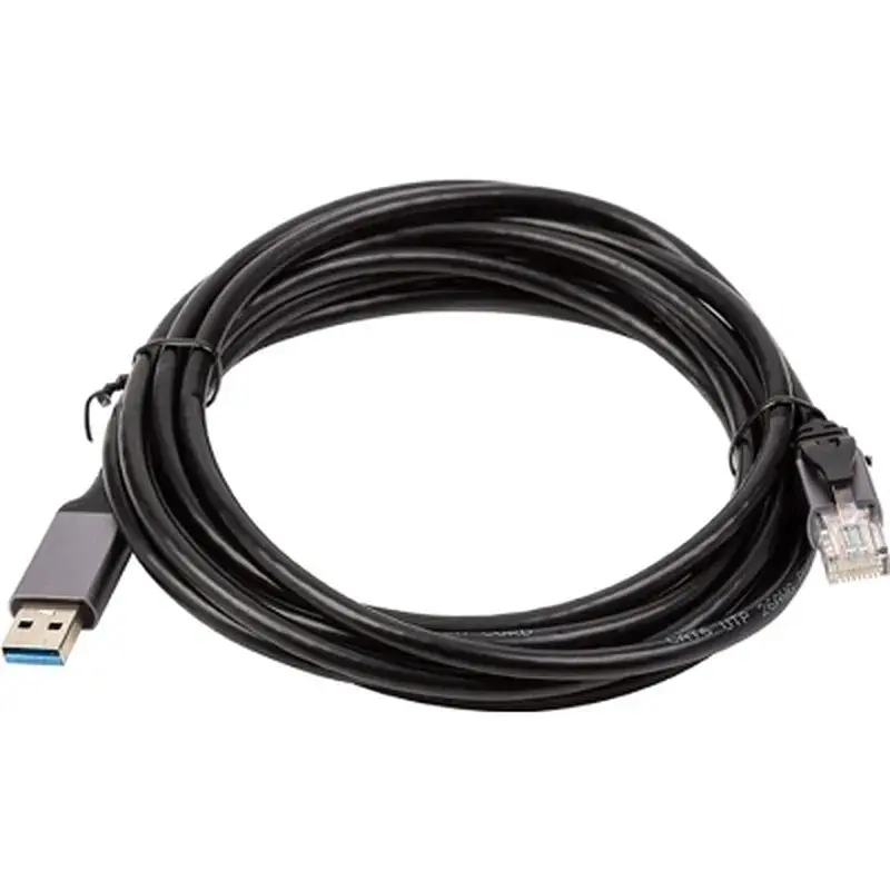 Дата кабель USB AM to RJ45 Ethernet 3.0m CAT6 UTP PowerPlant (CA914999) - фото 3