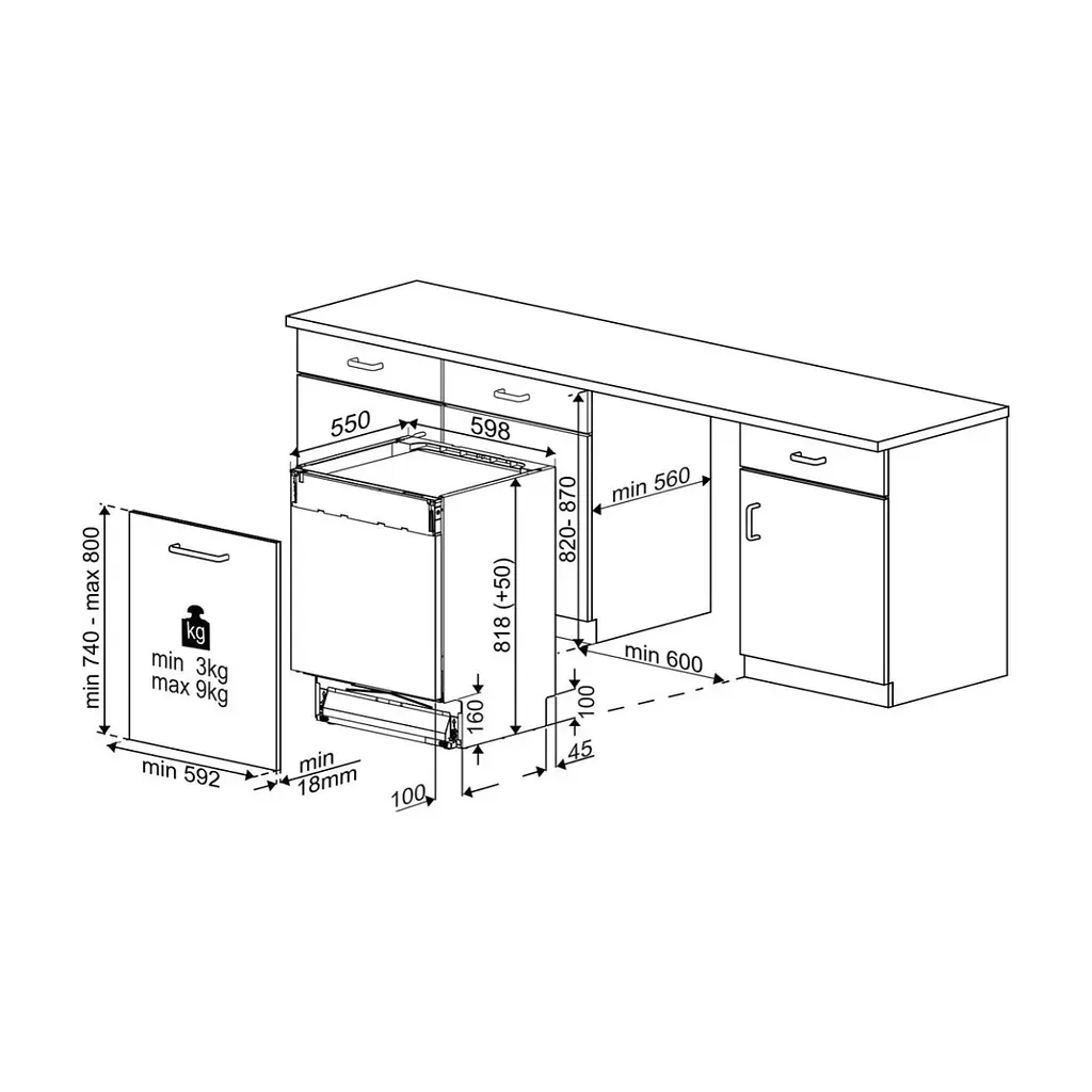Посудомийна машина Beko BDIN36532 - фото 4