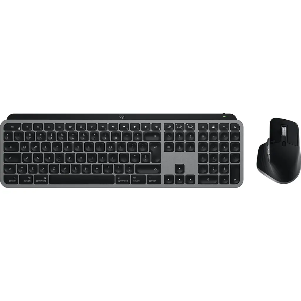 Комплект (клавиатура + мышь) Logitech MX Keys S Combo for Mac Space Gray (920-012845) UA [111486] - фото 2
