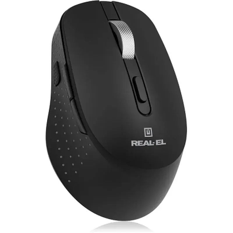 Мишка REAL-EL RM-380W Wireless Black (EL123200057) - фото 7