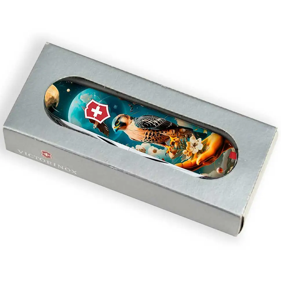 Ніж Victorinox Climber Ukraine 91мм 14функ Сокіл-захисник - фото 6