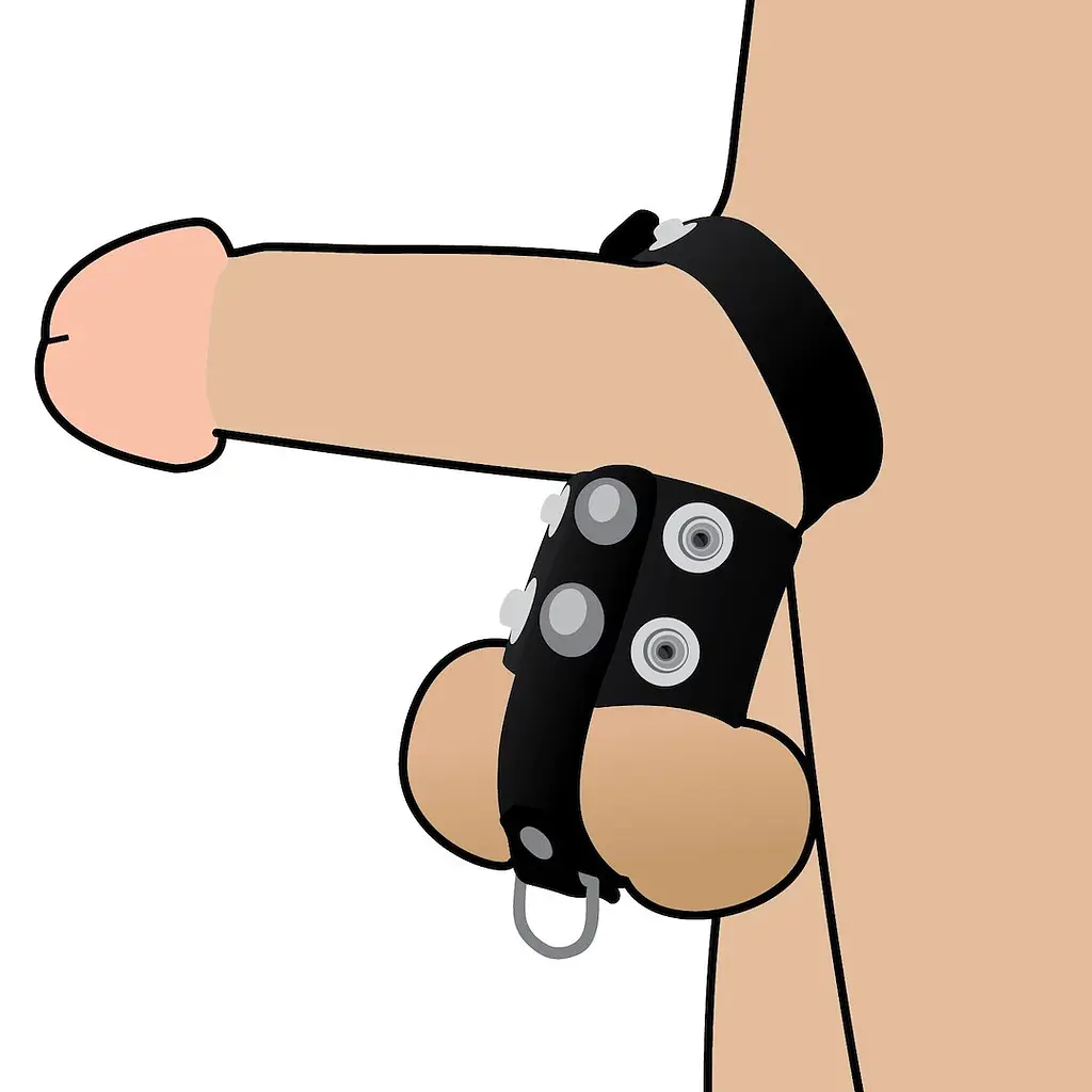 Ерекційне кільце Erospace Wild Play Cock And Ball Strap C20 - фото 6