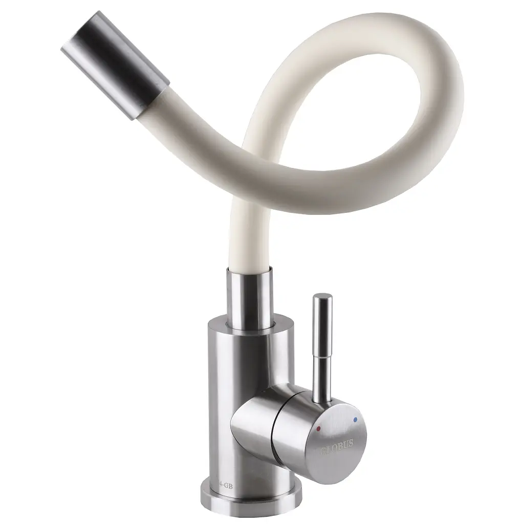 Змішувач для кухні Globus Lux Alpen SUS-203S-BEIGE бежевий (24611) - фото 8