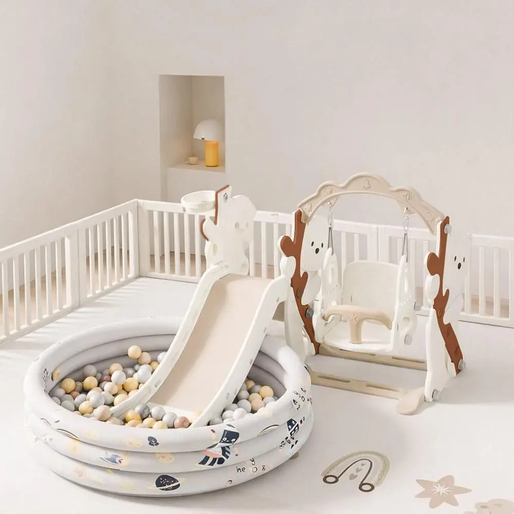 Дитячий ігровий комплекс Mealux Koda White/Coffee (KD-B021 White/Coffee) - фото 11