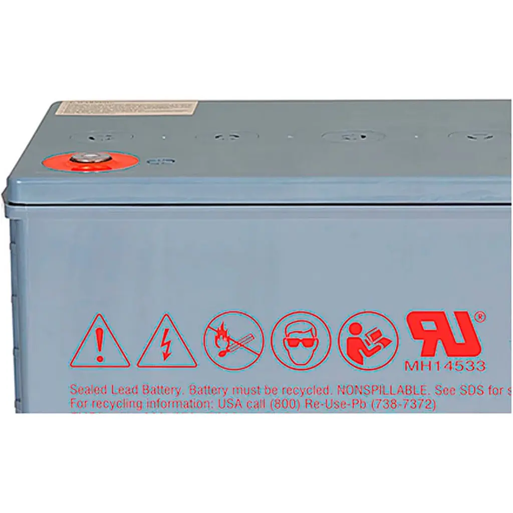 Акумулятор CSB AGM 12V (12V/130Ah/1560Wh) (HRL12540W) [114118] - фото 3