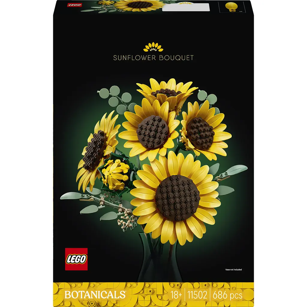 Конструктор LEGO Botanicals Букет подсолнечников 686 деталей (11502) - фото 2