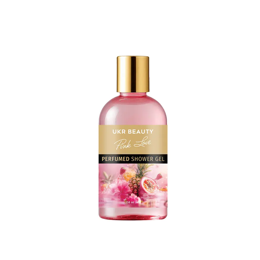 Гель для душу парфумований "Pink Love", UKR BEAUTY, 350 мл.