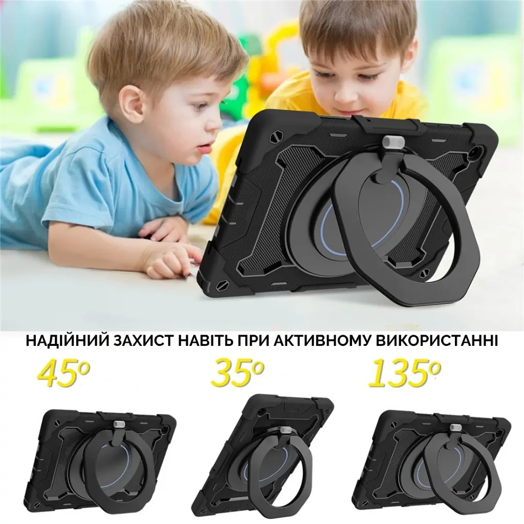 Чохол до планшета BeCover Armor Stand Samsung Galaxy Tab A11 Plus SM-X236B 11.0" Black (715500) - фото 6