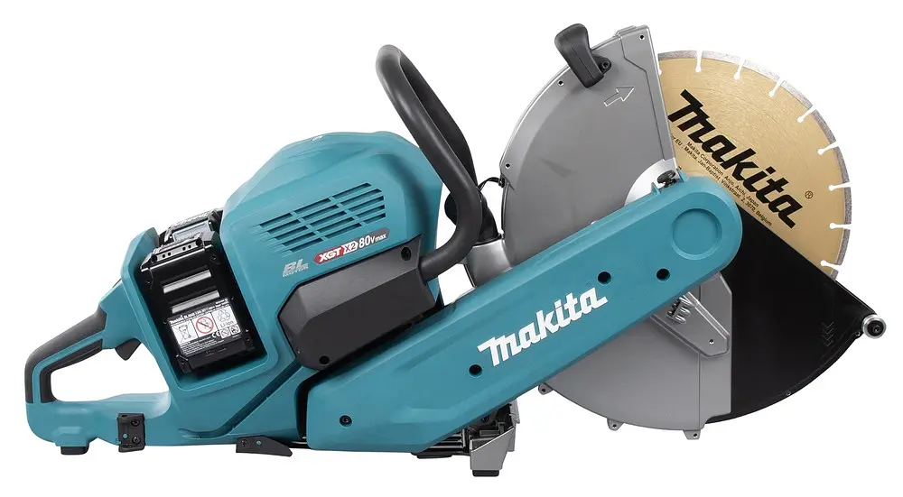 Різчик акумуляторний Makita CE002GZ01 (355 мм, 4200 об/хв, 127 мм, AWS, BL, XGT 40+40 В, без акумуляторів та зарядного пристрою) - фото 2