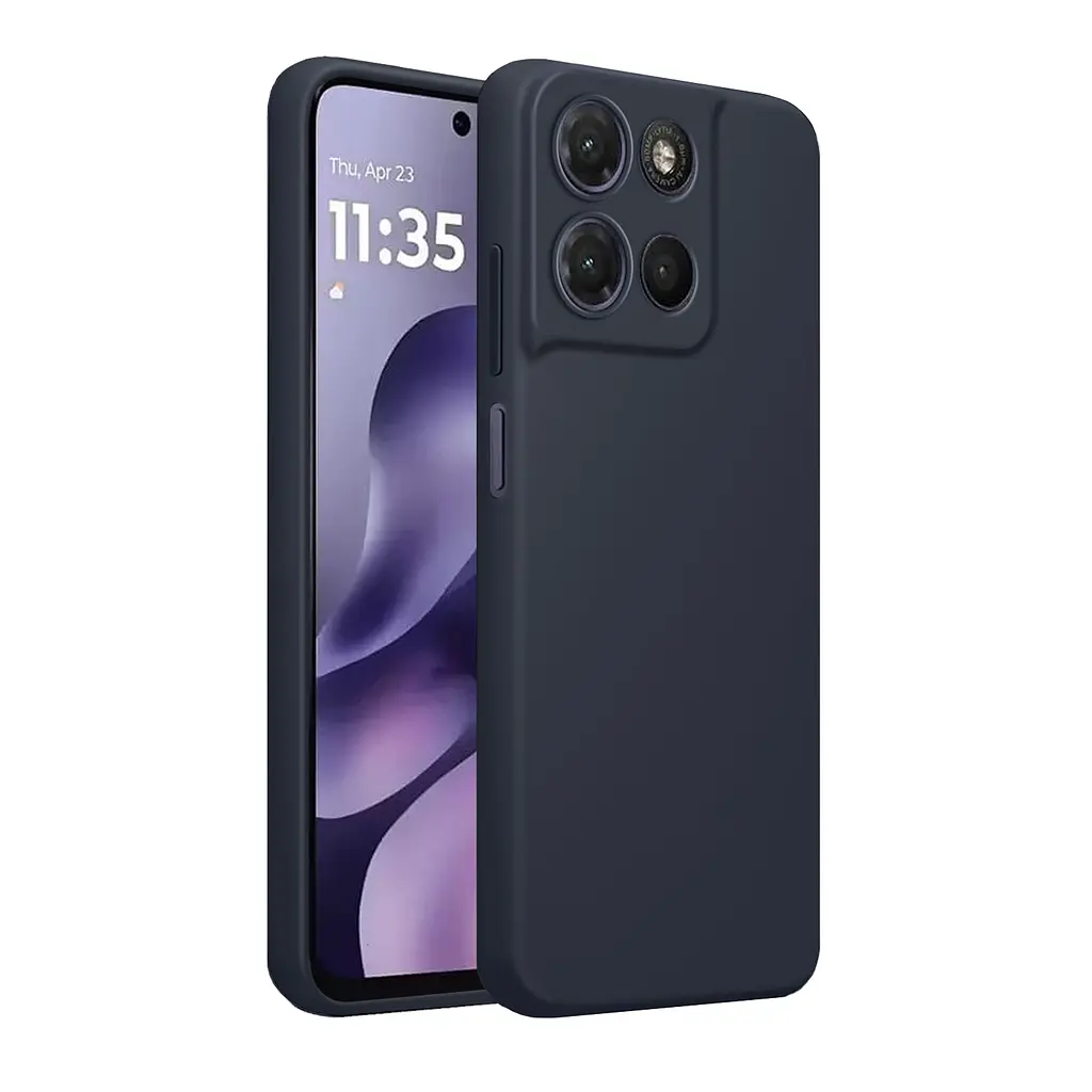Чохол MAKE Motorola G17/G17 Power Silicone Graphite - фото 3
