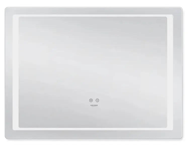 Дзеркало Kroner KRM Spiegel HR2 - 8060 з LED-підсвічуванням та антизапітнінням (CV030033) - фото 4