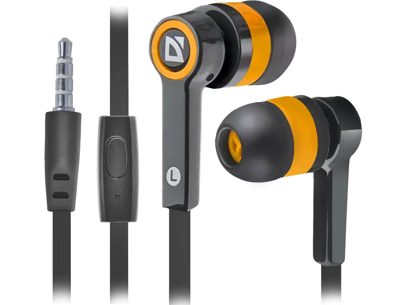 Навушники Defender Pulse 420 Black/Orange
