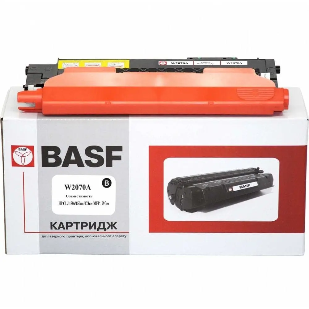 Картридж лазерний BASF для HP CLJ 150/178/179 W2070A без чіпа Black - фото 2