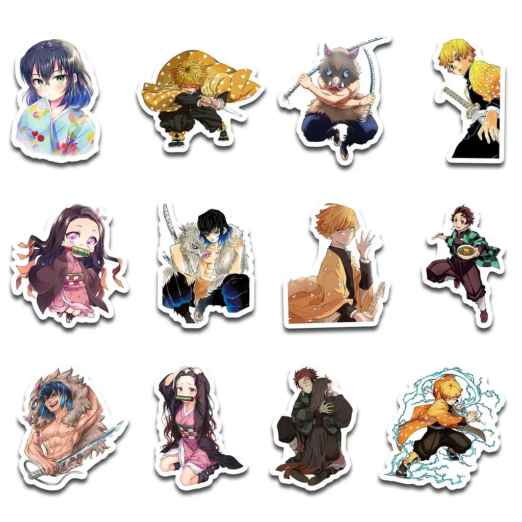 Стікерпак GeekLand Demon Slayer 45 штук (SP GL SD 02) - фото 5