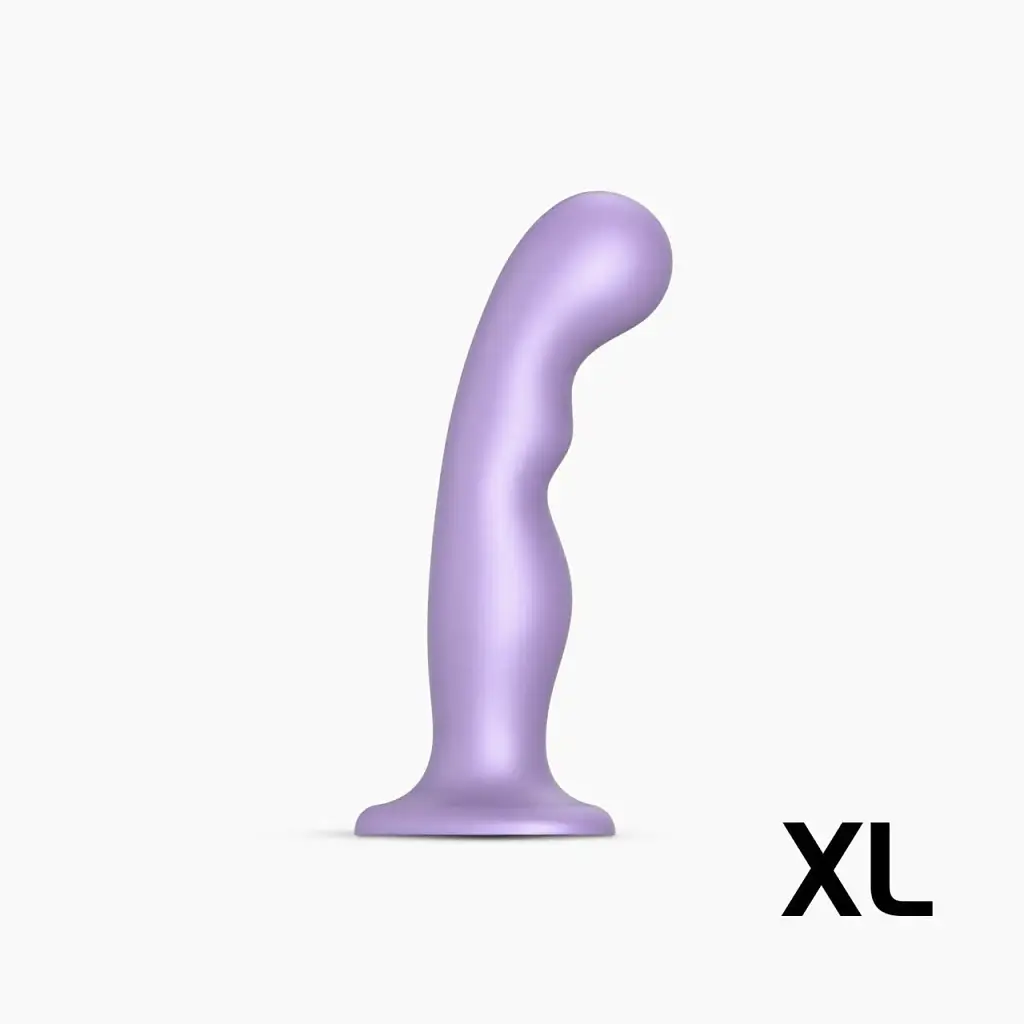 Насадка для страпону Strap-On-Me Dildo Plug P&G Lilas Metallic XL - фото 2
