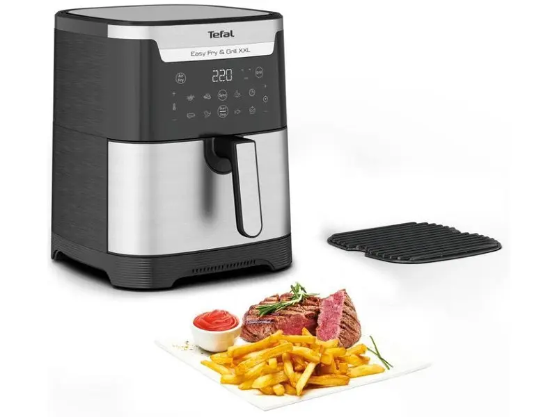 Мультипіч (аерофритюрниця) Tefal Easy Fry & Grill XXL EY801D15 - фото 5