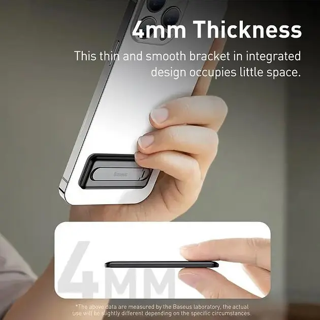Тримач підставка Baseus Foldable Bracket (LUXZ000002) настільна біла - фото 7