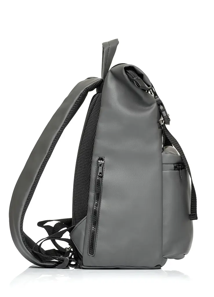 Мужской рюкзак Sambag RollTop Zard графитовый 31 х 30 х 16 см (24238009m) - фото 2
