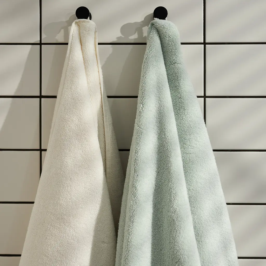 Полотенце MBM Home Терра 30x50 см жемчужный-аквамарин (BT-14 S PEARL/AQUAMARINE) - фото 8