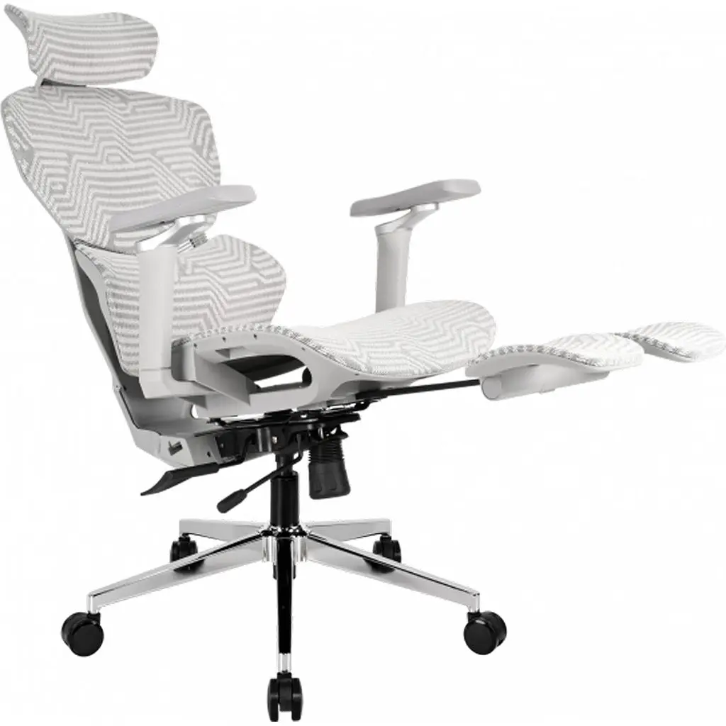 Геймерське крісло GT Racer X-7002 Massage Gray/Gray/Light Gray [174673] - фото 6