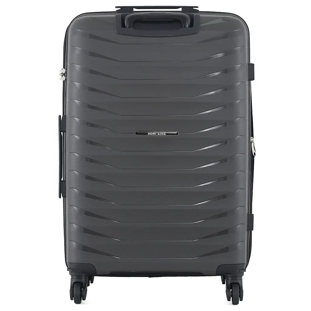 Валіза середня Semi Line 25 дюймів (M) Polypropylene Dark Grey (T5586-4) - фото 3