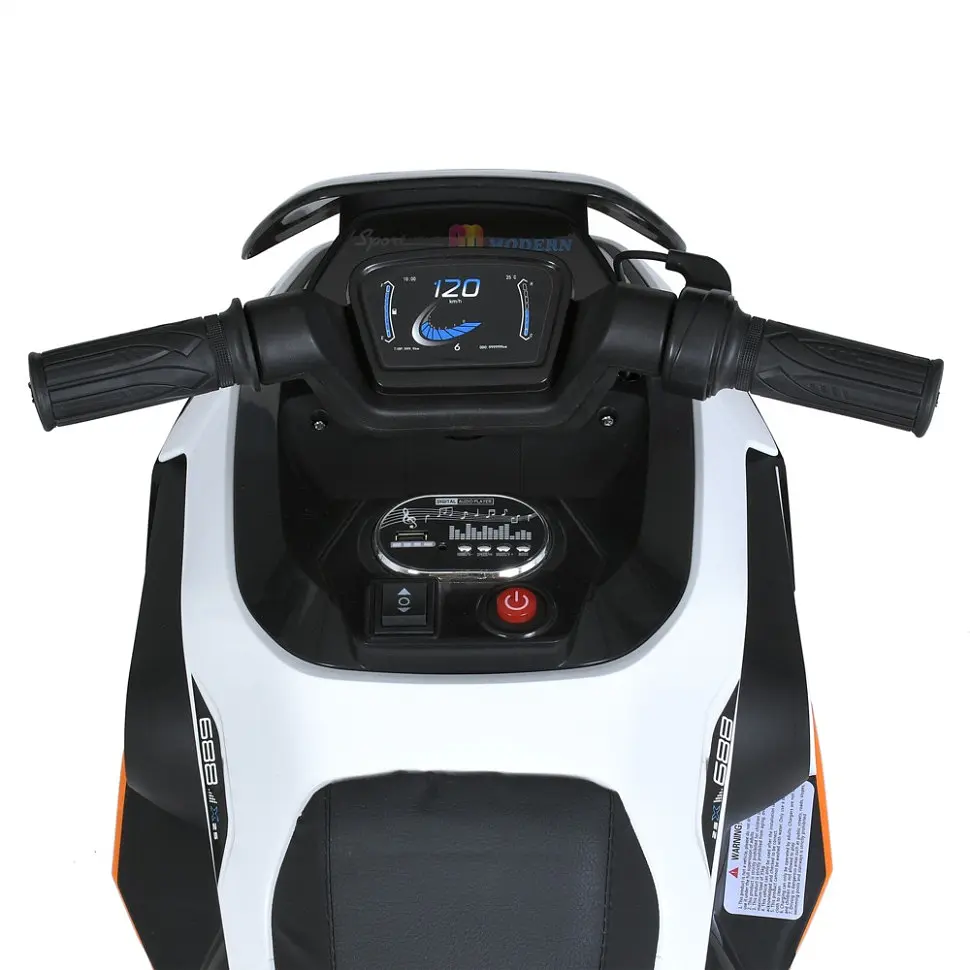 Дитячий електромобіль-мотоцикл Bambi Racer M 5832EL-7 до 30 кг - фото 6
