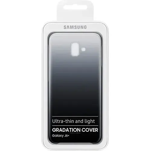 Чохол-накладка Samsung для J6+ J610 Gradation Cover (EFAJ610CBEGRU) - фото 6