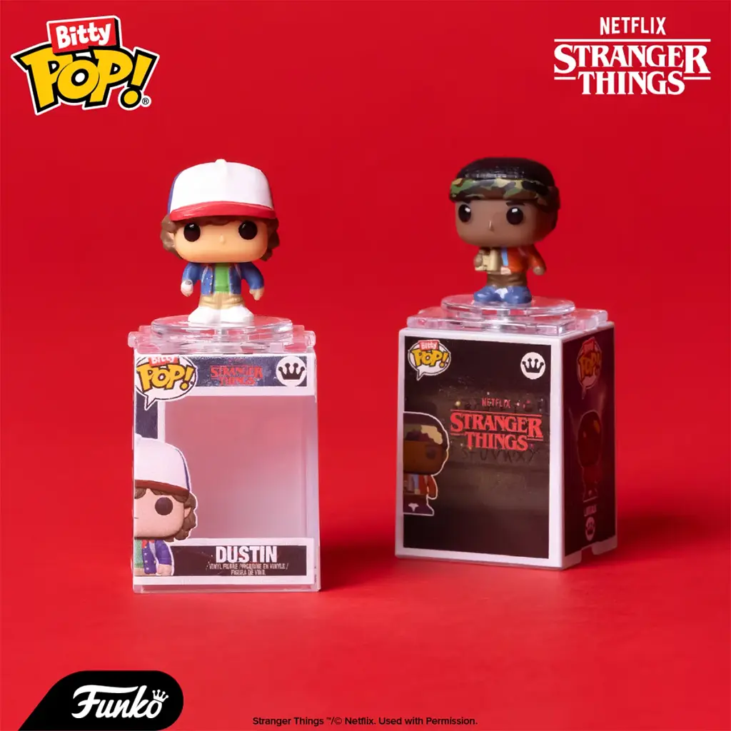 Фігурка Funko Pop набір Bitty POP! - Дастін (4 фігурки в асортименті) (83662) - фото 3