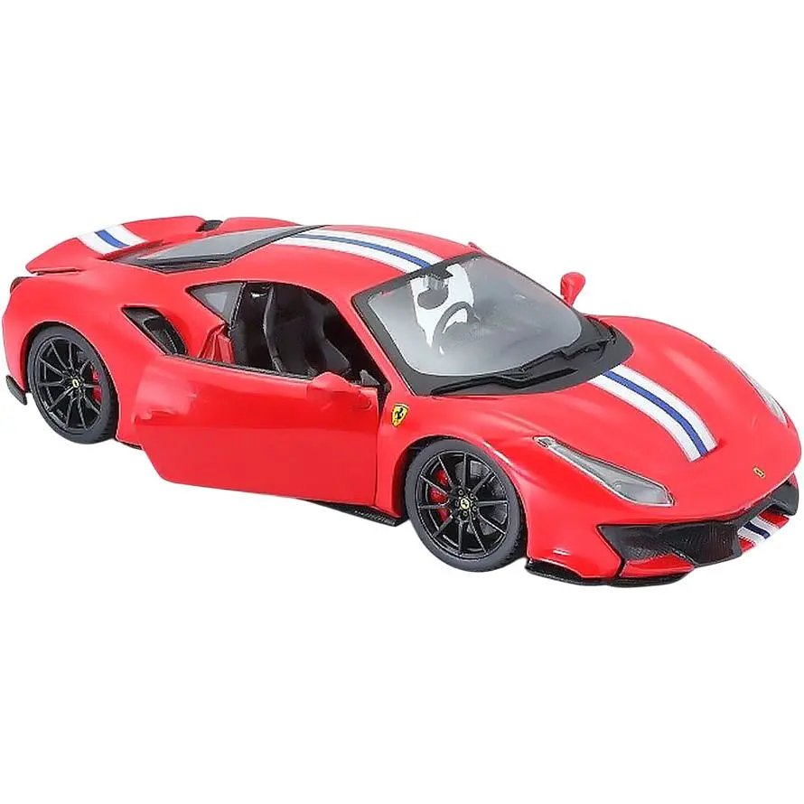 Автомодель Bburago Ferrari 488 Pista 1:24 Red (18-26026) [119066] - фото 2