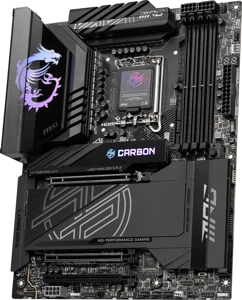Материнська плата MSI Z890 MPG Carbon Wi-Fi LGA 1851 (MPG Z890 CARBON WIFI) Б/В - фото 2