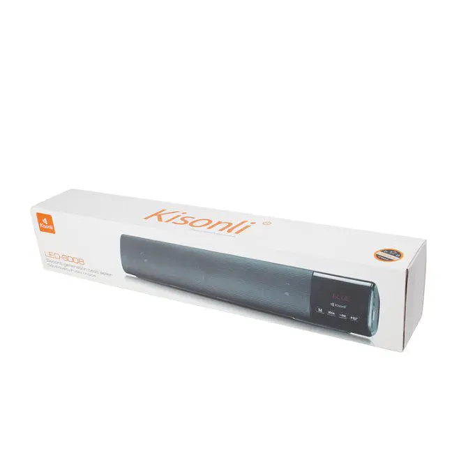 Комп'ютерна колонка Kisonli LED800B Bluetooth, 10 W, 1200 mAh, саундбар для ПК і ноутбука - фото 5