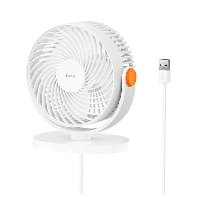 Портативний вентилятор Baseus Serenity Desktop Fan ACYY000002 White - фото 1