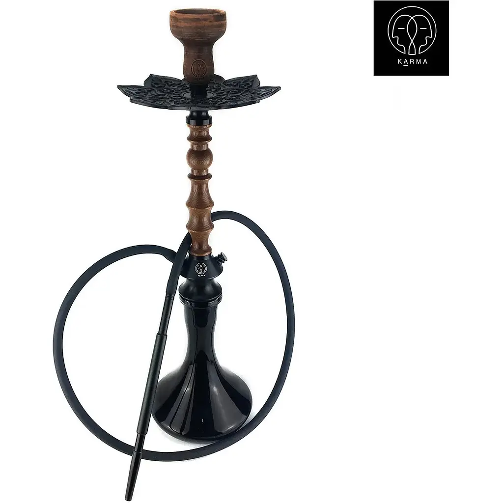 Кальян KARMA HOOKAH 1.2 Brown (Craft Black) - фото 2