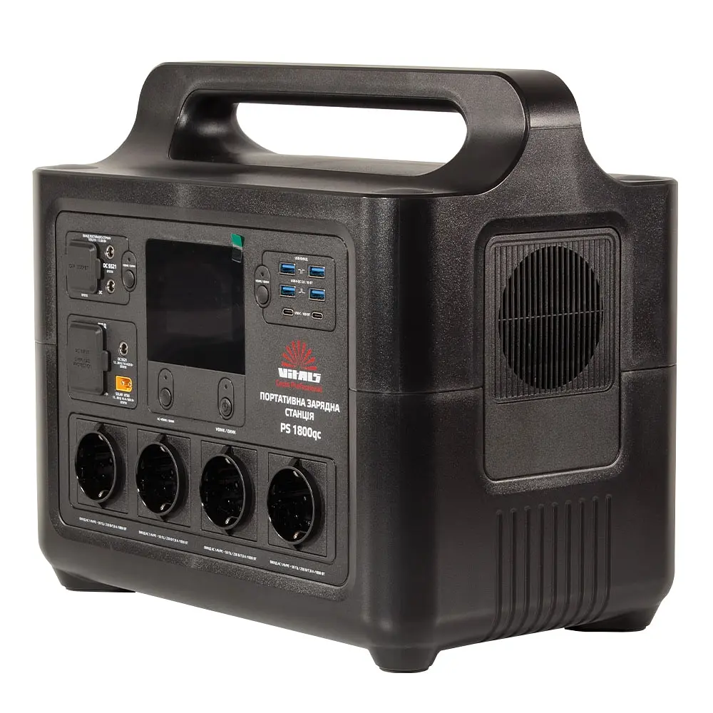 Портативна акумуляторна станція Vitals Professional PS 1800qc (223638) - фото 4