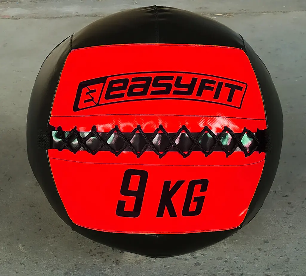 Медичний м'яч EasyFit Wall Ball (медбол, волболл) 9 кг (EF-WB-09)