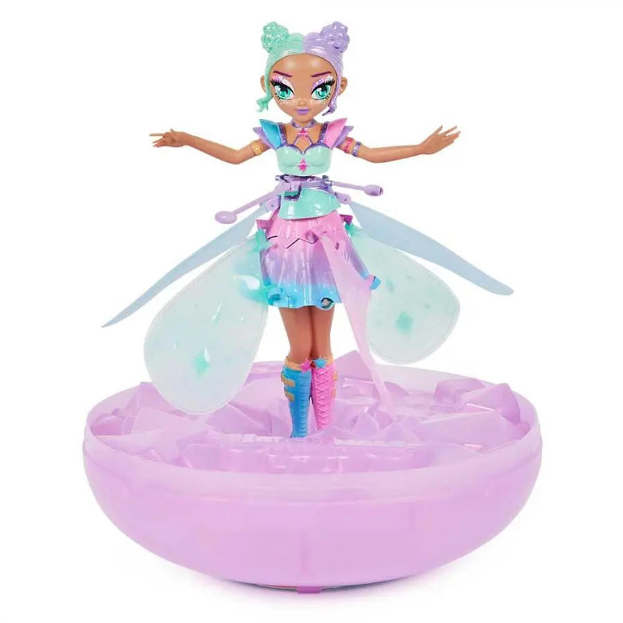 Літаюча фея Hatchimals Flying Pixie Kawaii Pastel Піксі блакитно-рожева (SM19184/8157) - фото 4