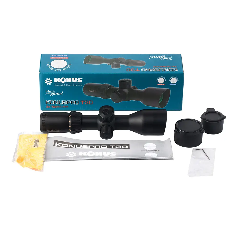 Оптичний приціл KONUS KONUSPRO T-30 3-12x44 550 IR - фото 4