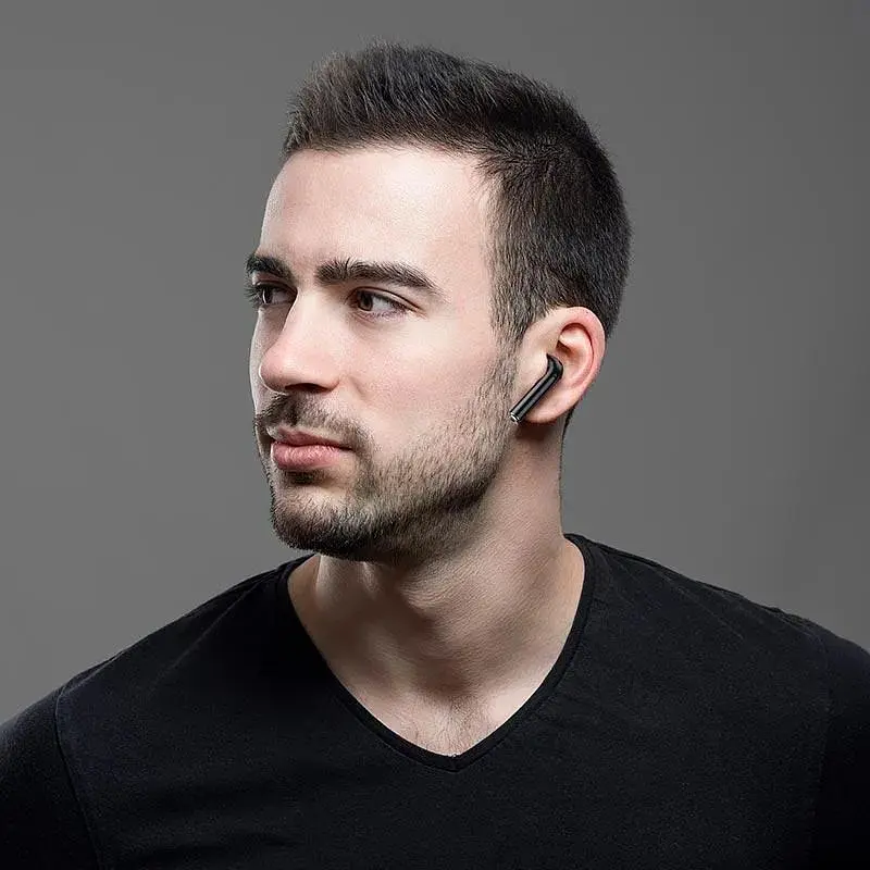 Наушники Borofone Joy true wireless BT headset BW38 черные - фото 7