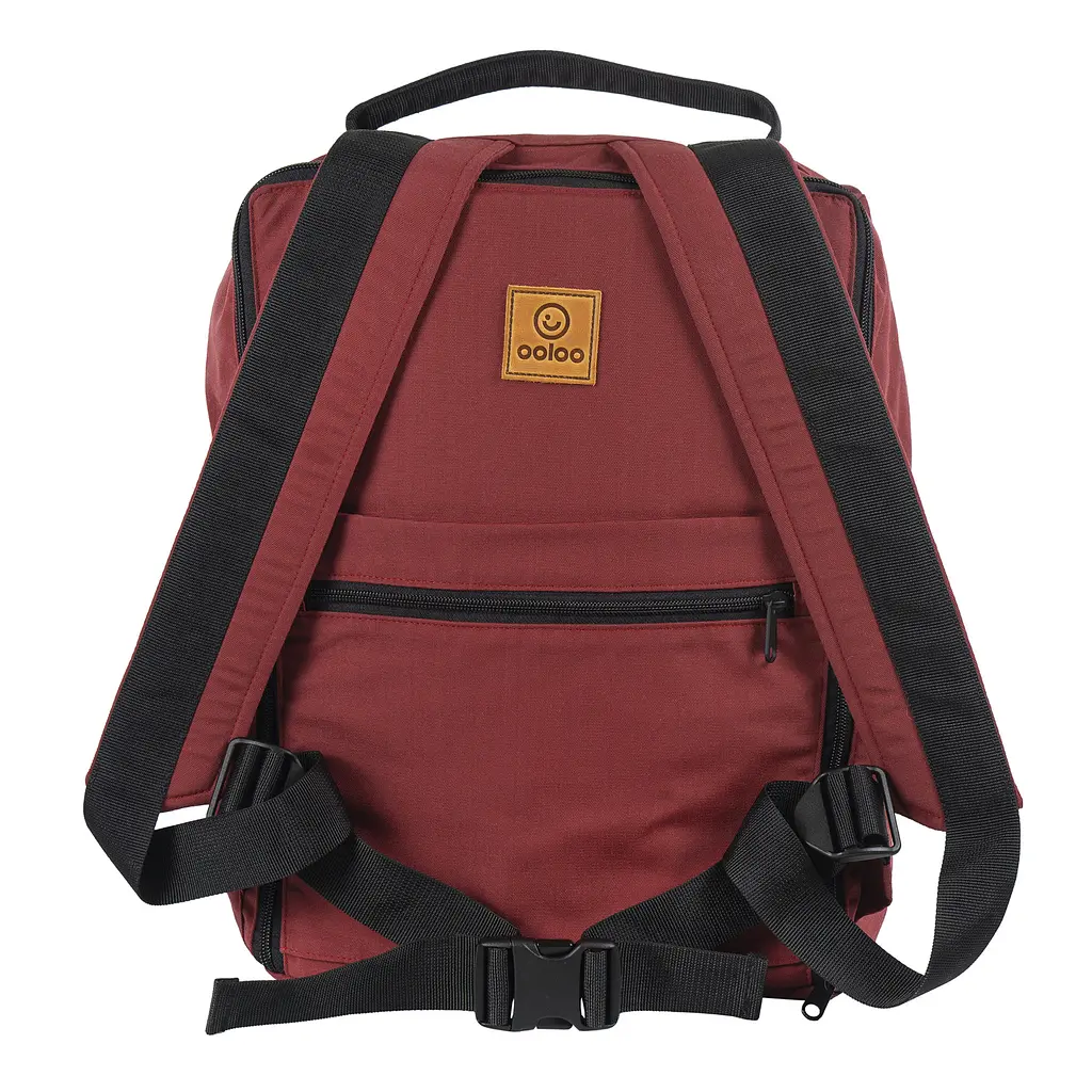 Рюкзак-антивор OOLOO Кенгуру 40x30x20 см, бордовый 2933 - фото 3