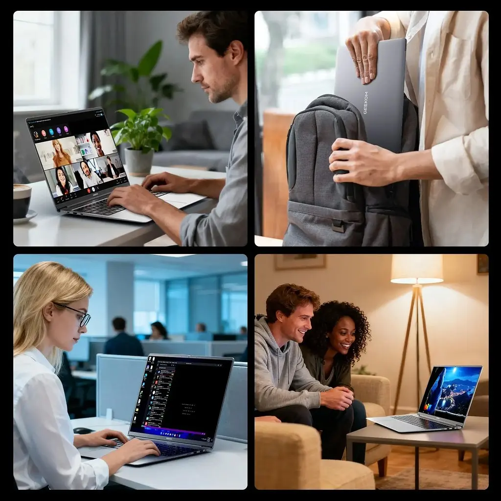 Ноутбук GEEKOM GeekBook X16 Pro (NX16AM) [175983] - фото 7