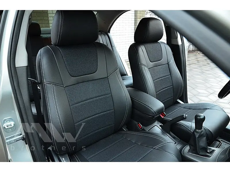 Авточохли модельні MW Brothers для Toyota Avensis II c 2003 - фото 2