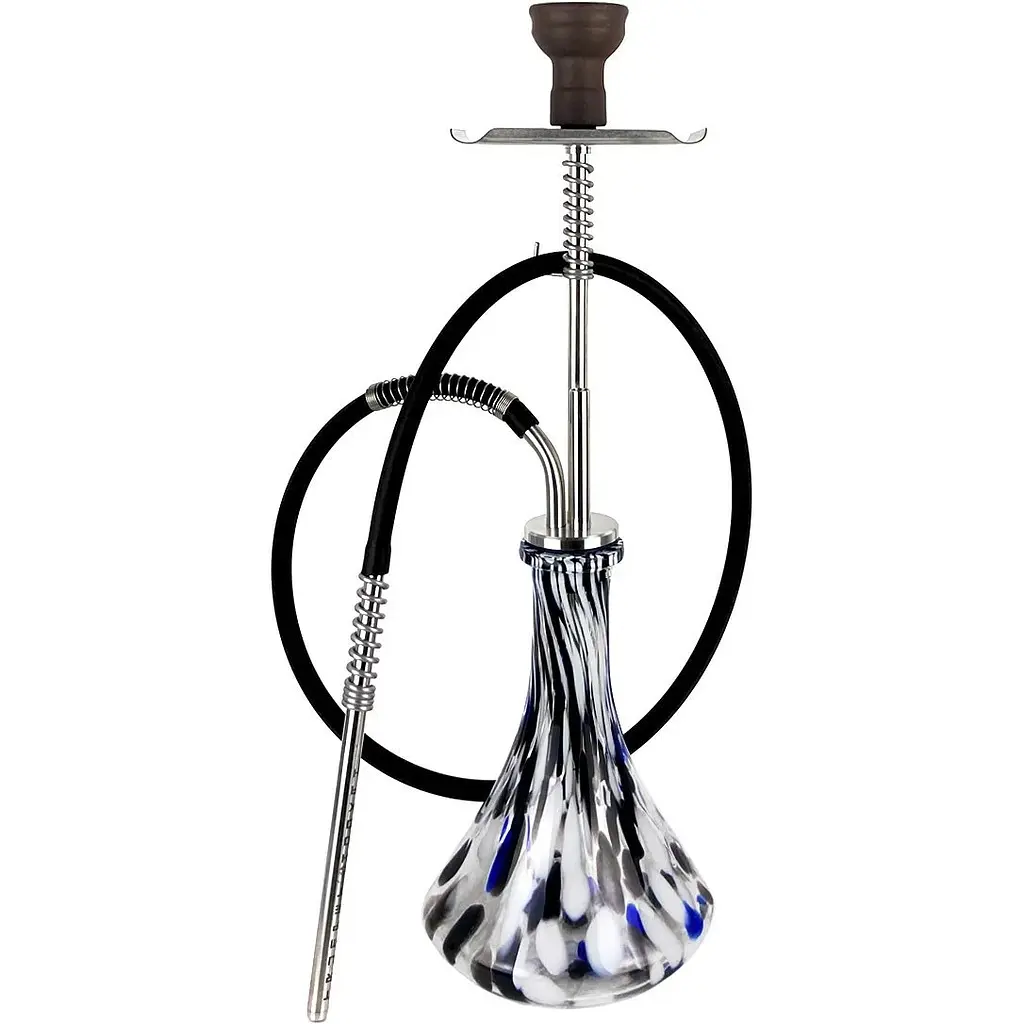 Кальян Trumpet Hookah Silver (колба Craft XL White) - фото 2