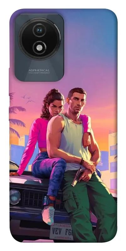 TPU чохол Demsky GTA VI Heroes для Vivo Y02